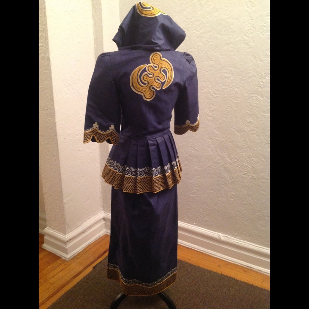 African 3pc attire - Picture 3 of 7